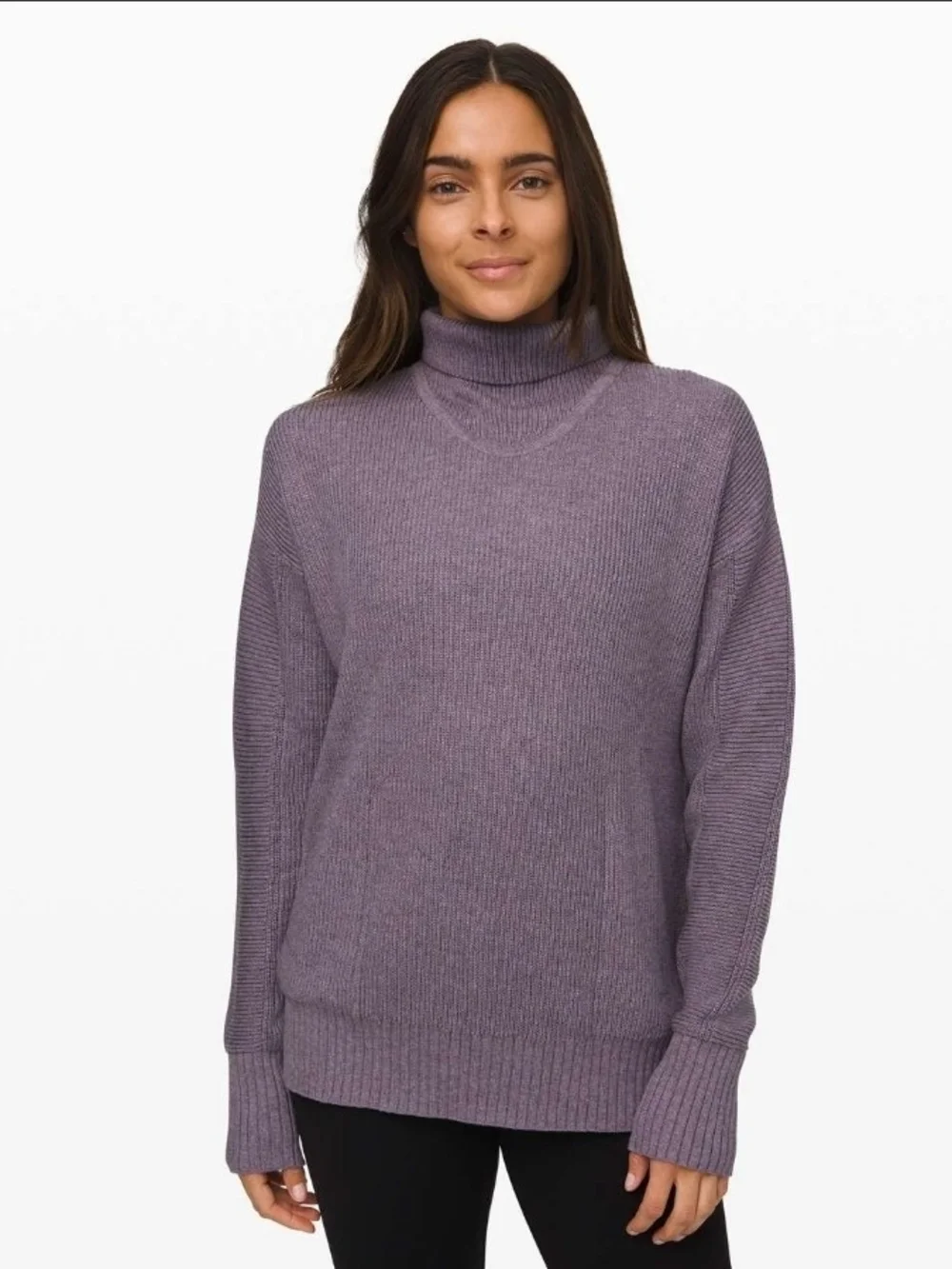 Lululemon Cozy Calling Sweater, Heathered Purple Quartz